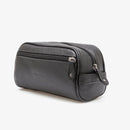 Necessaire Em Couro Preto